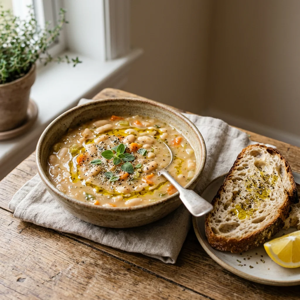 Fasolada (Greek White Bean Soup)