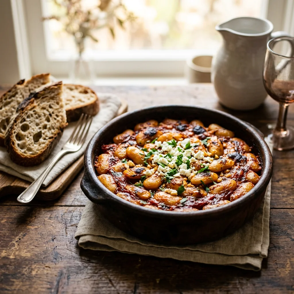 Gigantes Plaki (Giant Baked Beans)
