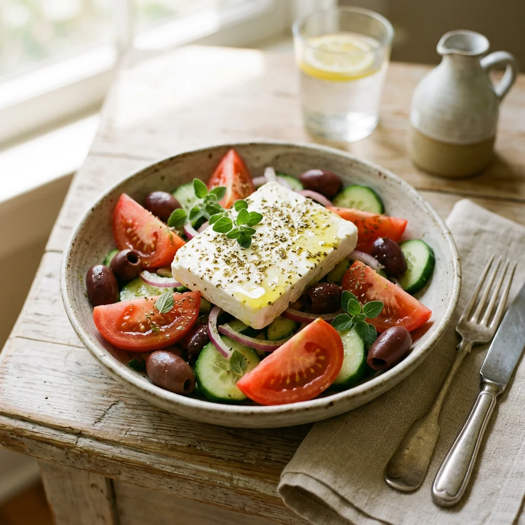Horiatiki (Greek Village Salad)